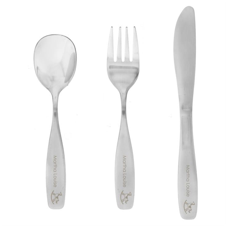 Personalised Children's Cutlery Set product image