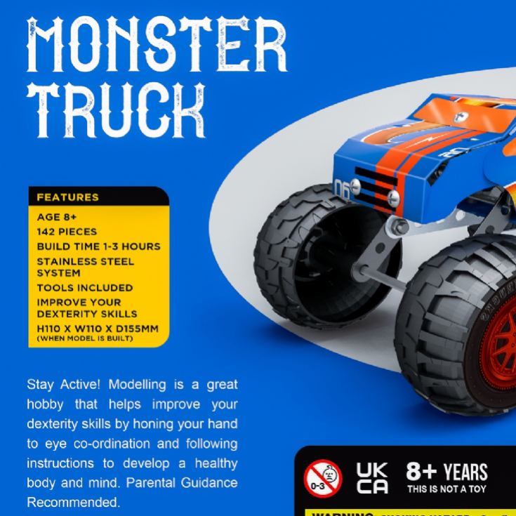 Monster Truck Metal Construction Set product image