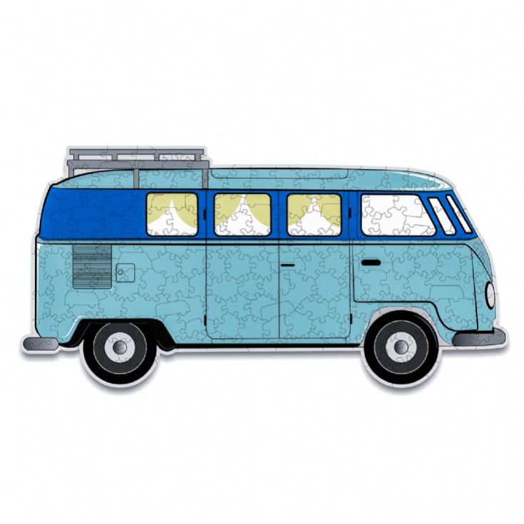 Campervan Shaped Wooden Jigsaw Puzzle product image