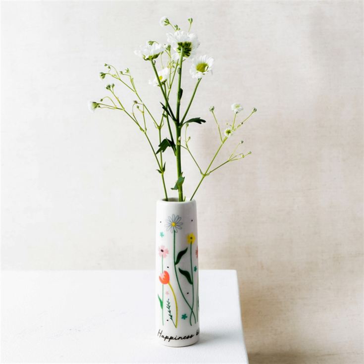 "Happiness Blooms From Within" Bud Vase product image