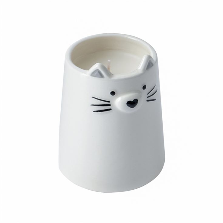 Ceramic Cat Tealight Candle product image