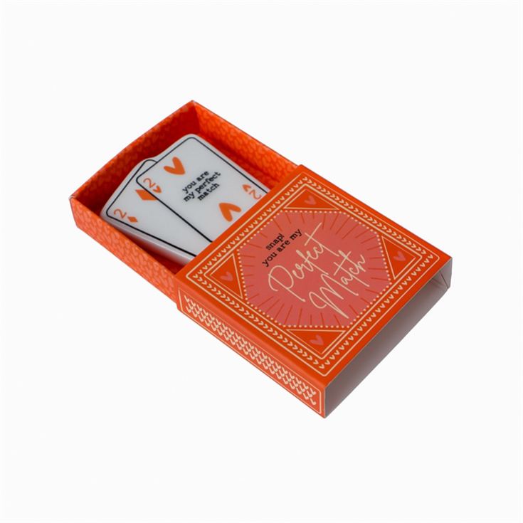 "You Are My Perfect Match" Ceramic Matchbox Token product image