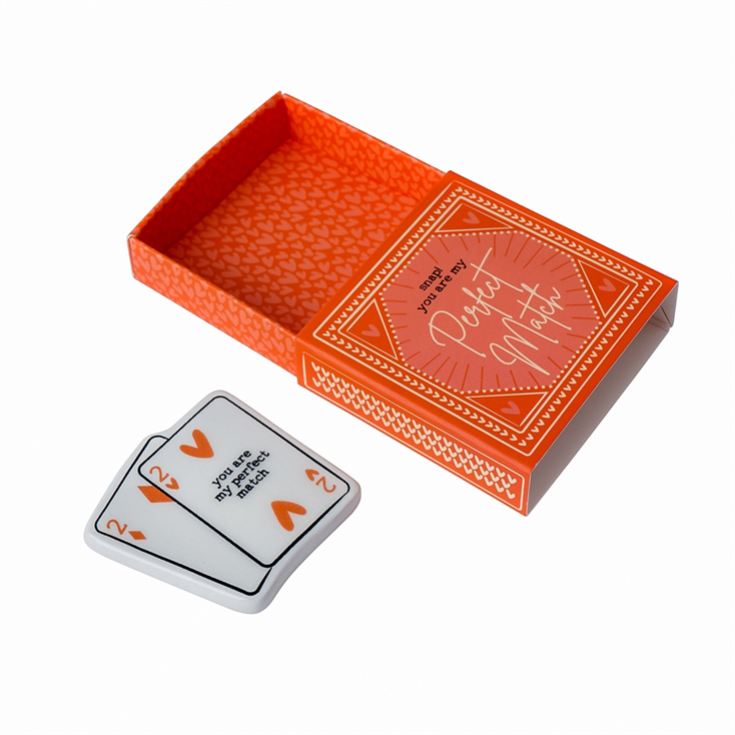 "You Are My Perfect Match" Ceramic Matchbox Token product image