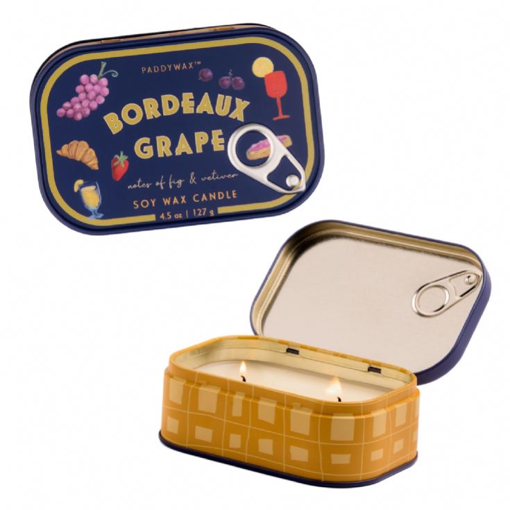 Bordeaux Grape Candle Tin product image