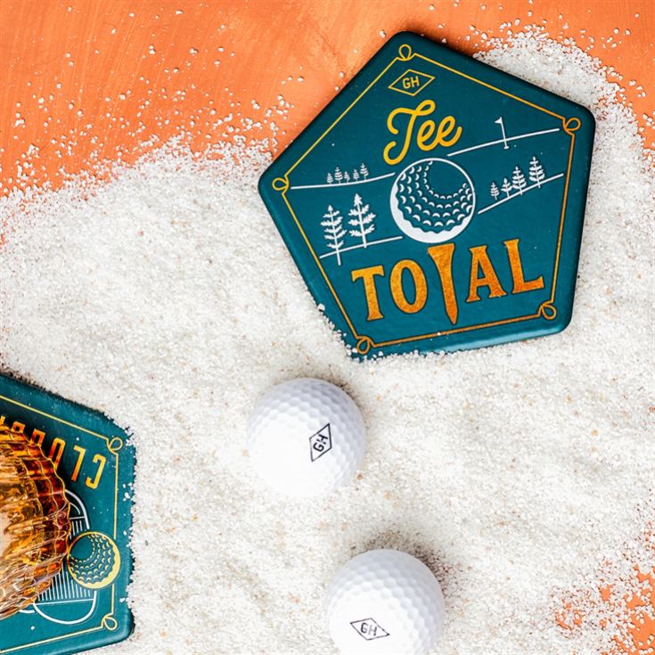 Set of 4 Golf Coasters product image