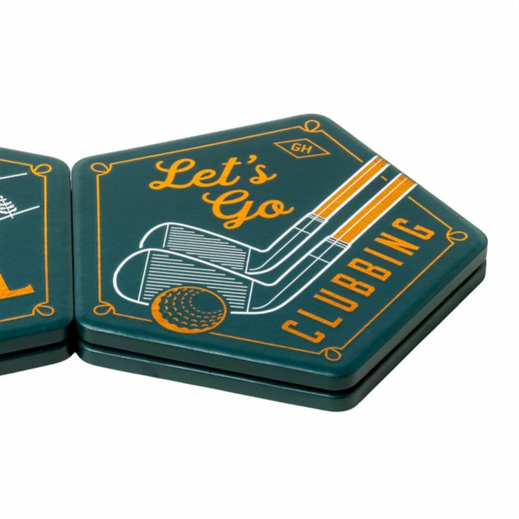 Set of 4 Golf Coasters product image