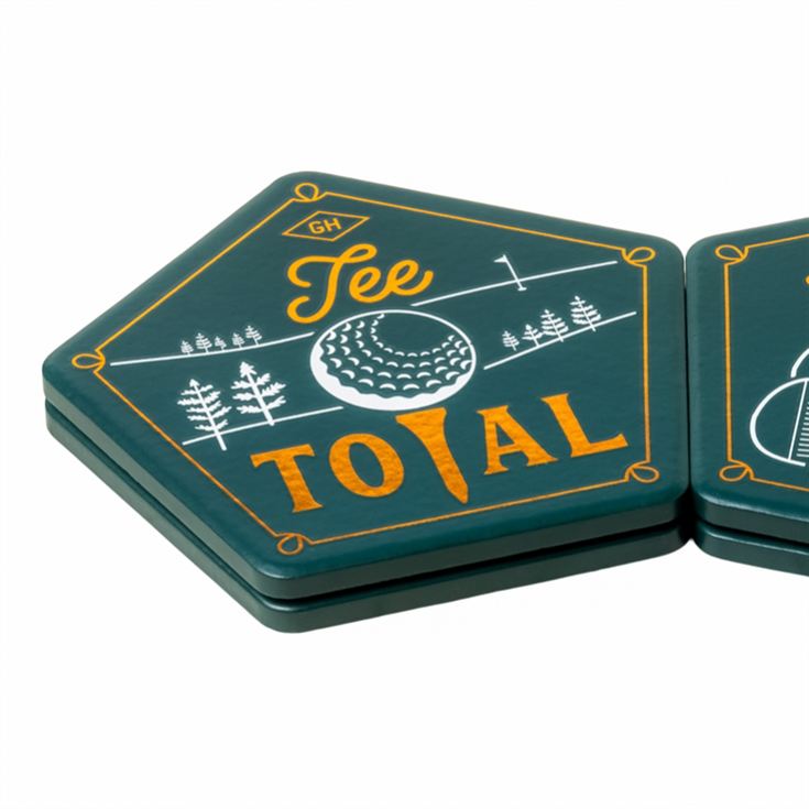 Set of 4 Golf Coasters product image