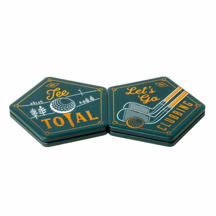 Set of 4 Golf Coasters product image