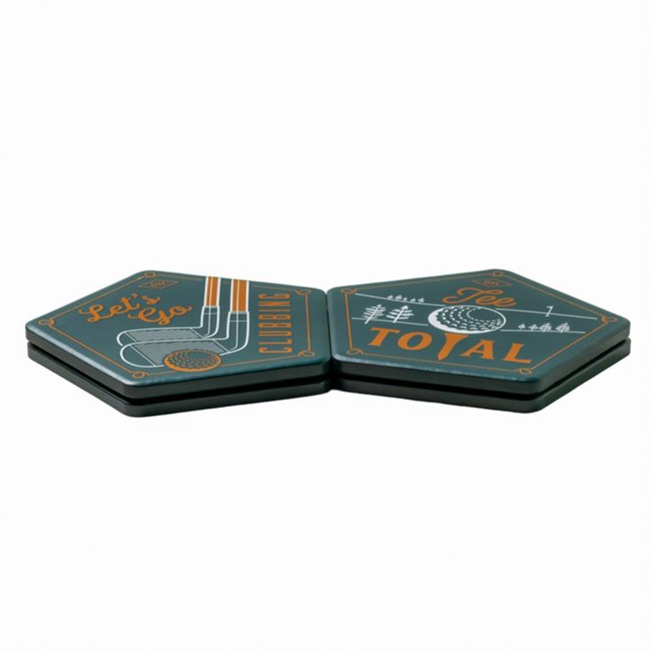 Set of 4 Golf Coasters product image