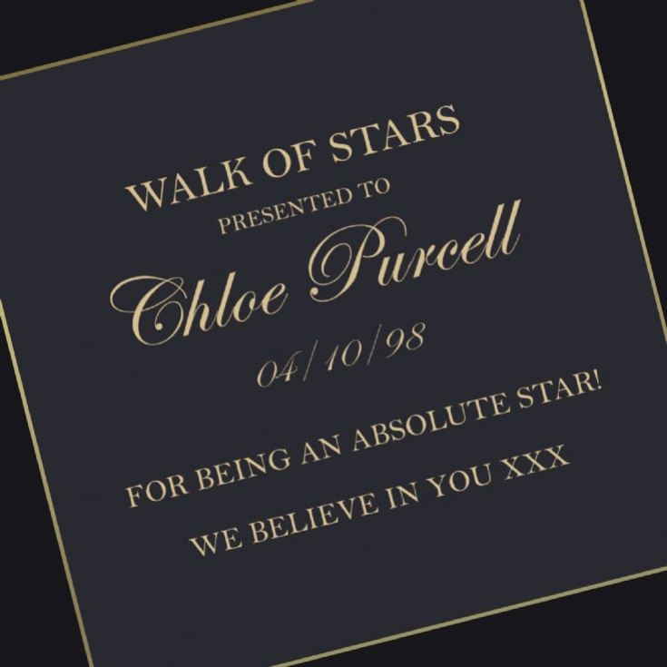 Personalised Walk of Stars Mug product image