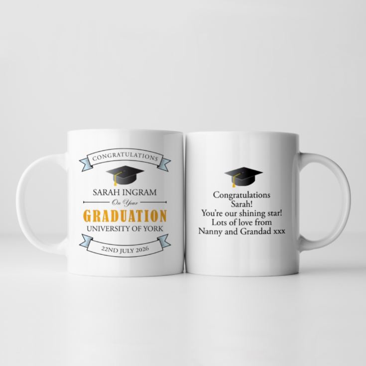 Personalised Graduation Scroll Mug product image