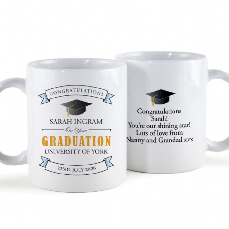 Personalised Graduation Scroll Mug product image