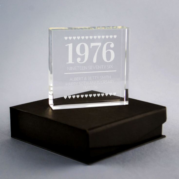 Your Year Personalised Anniversary Keepsake product image