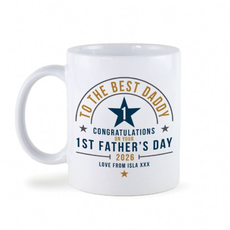 Personalised 1st Father's Day Mug product image