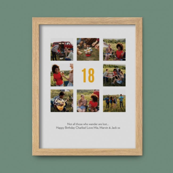 Personalised 18th Birthday Photo Prints product image