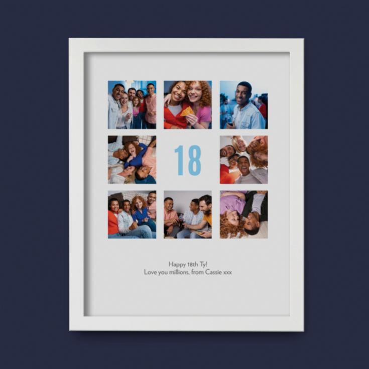 Personalised 18th Birthday Photo Prints product image