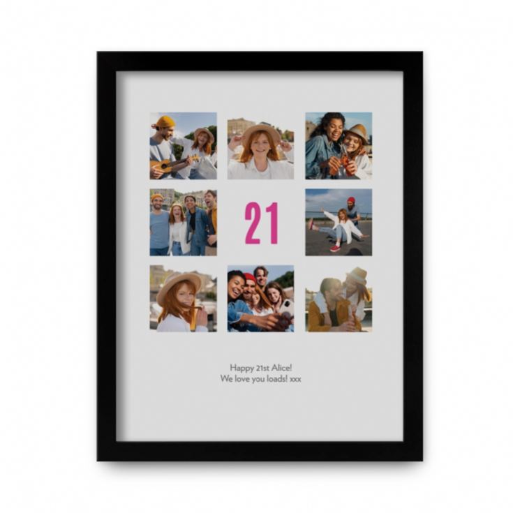 Personalised 21st Birthday Photo Prints product image