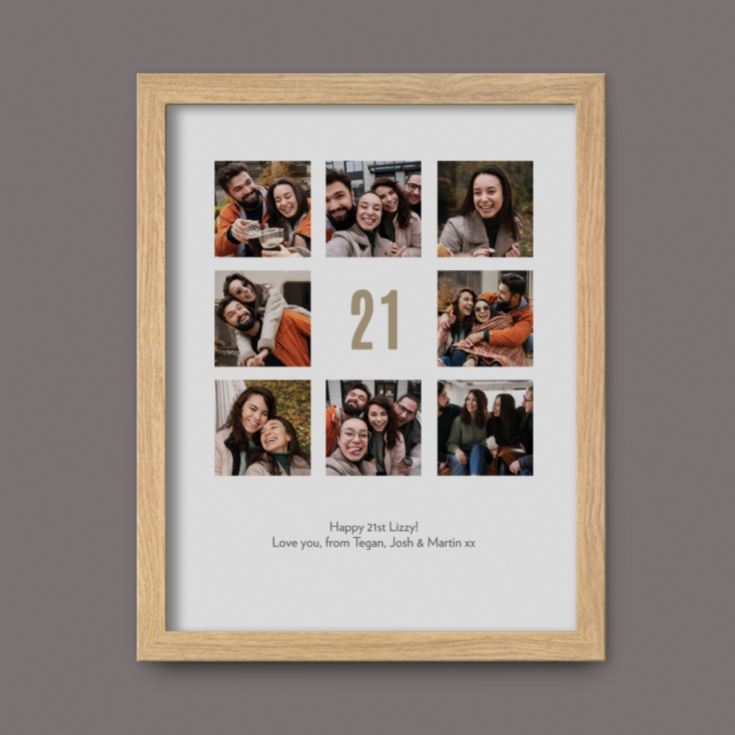 Personalised 21st Birthday Photo Prints product image