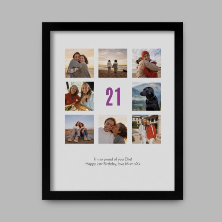 Personalised 21st Birthday Photo Prints product image