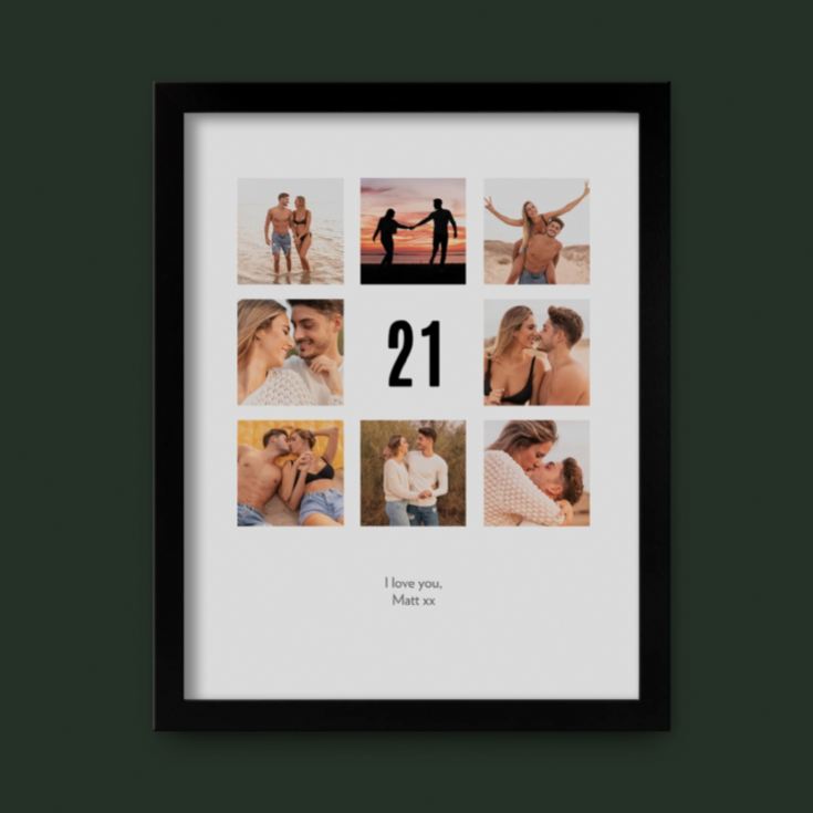 Personalised 21st Birthday Photo Prints product image