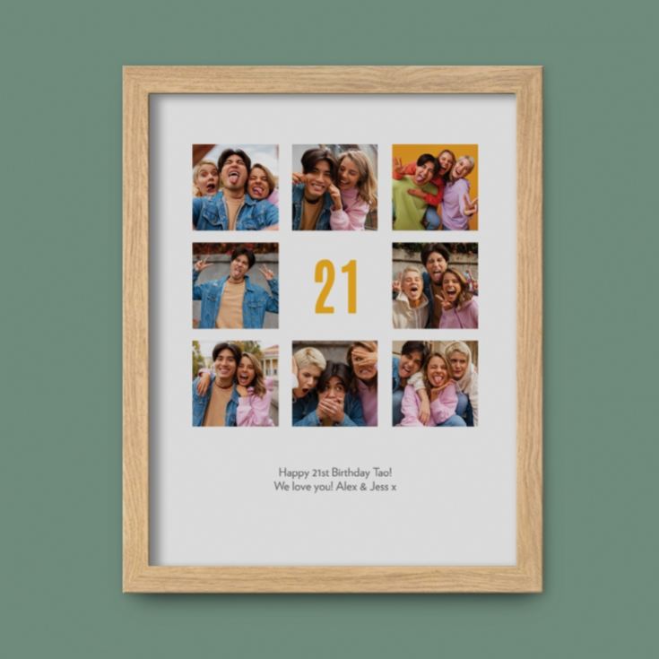 Personalised 21st Birthday Photo Prints product image