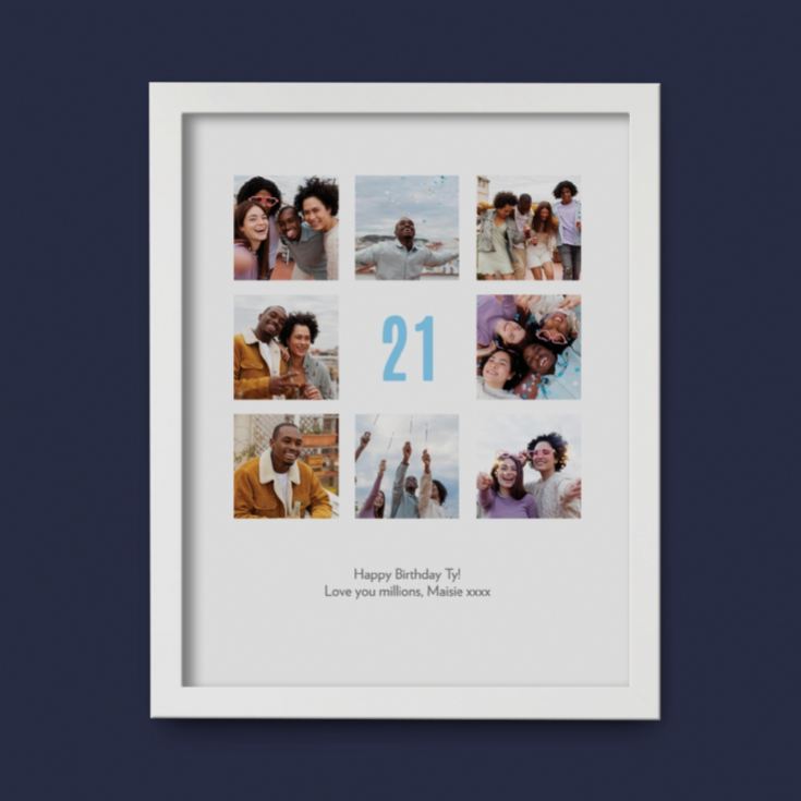 Personalised 21st Birthday Photo Prints product image