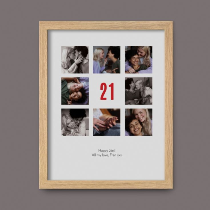Personalised 21st Birthday Photo Prints product image