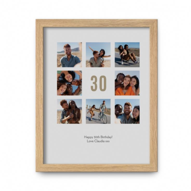 Personalised 30th Birthday Photo Prints product image