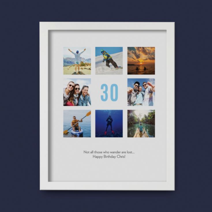 Personalised 30th Birthday Photo Prints product image