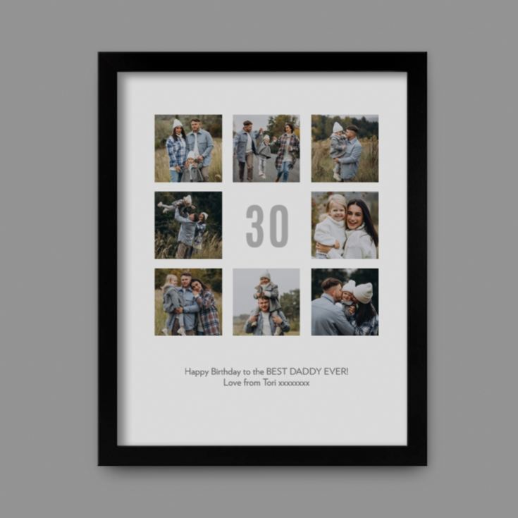 Personalised 30th Birthday Photo Prints product image