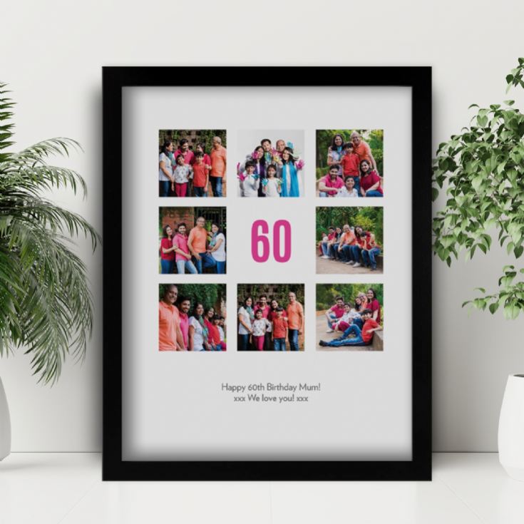 Personalised 60th Birthday Photo Prints product image