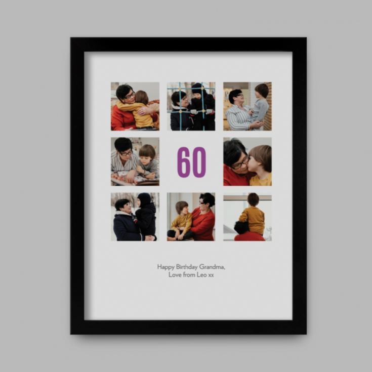 Personalised 60th Birthday Photo Prints product image