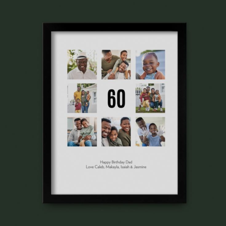 Personalised 60th Birthday Photo Prints product image