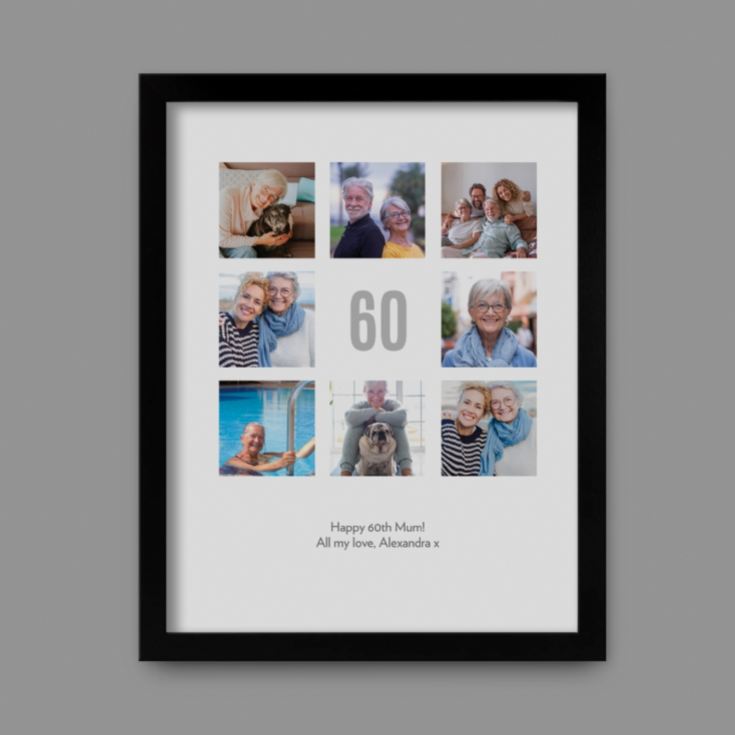 Personalised 60th Birthday Photo Prints product image