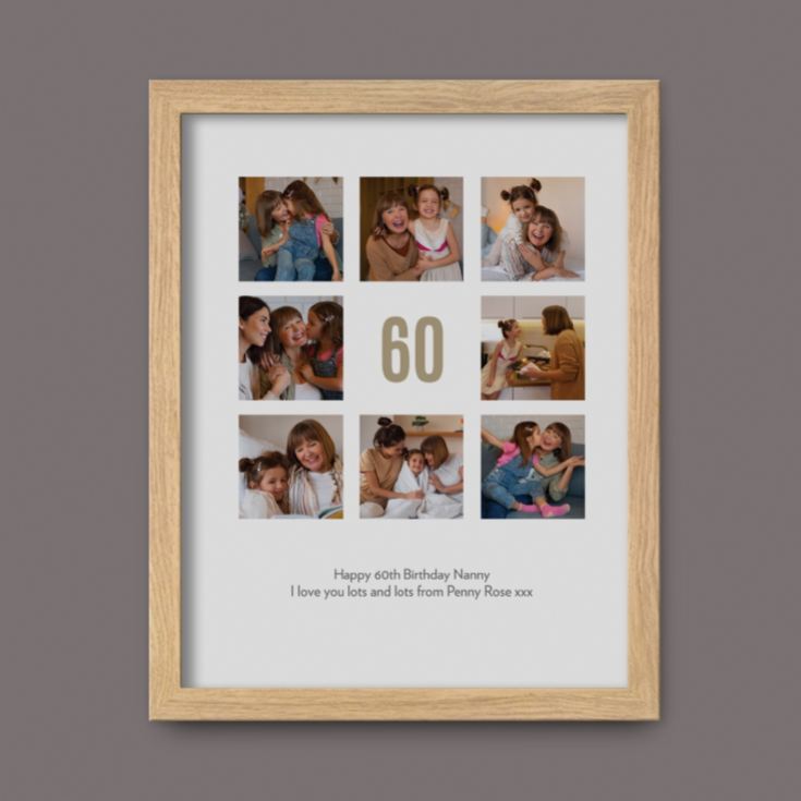 Personalised 60th Birthday Photo Prints product image