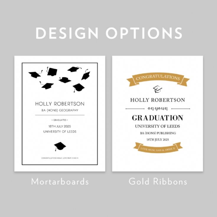 Personalised Graduation Certificate Prints product image