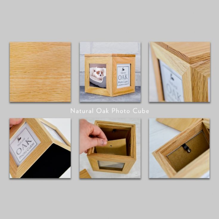 Personalised Likes Wooden Photo Box product image