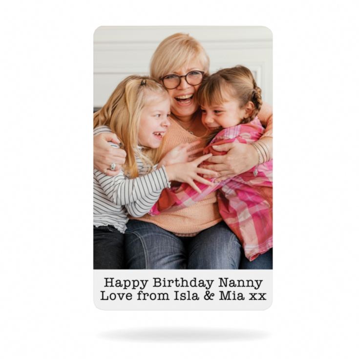 Personalised Metal Wallet Photo Cards product image