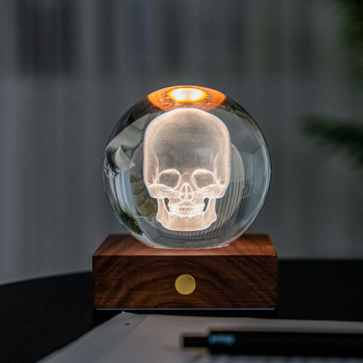 Skull Amber Crystal Light product image