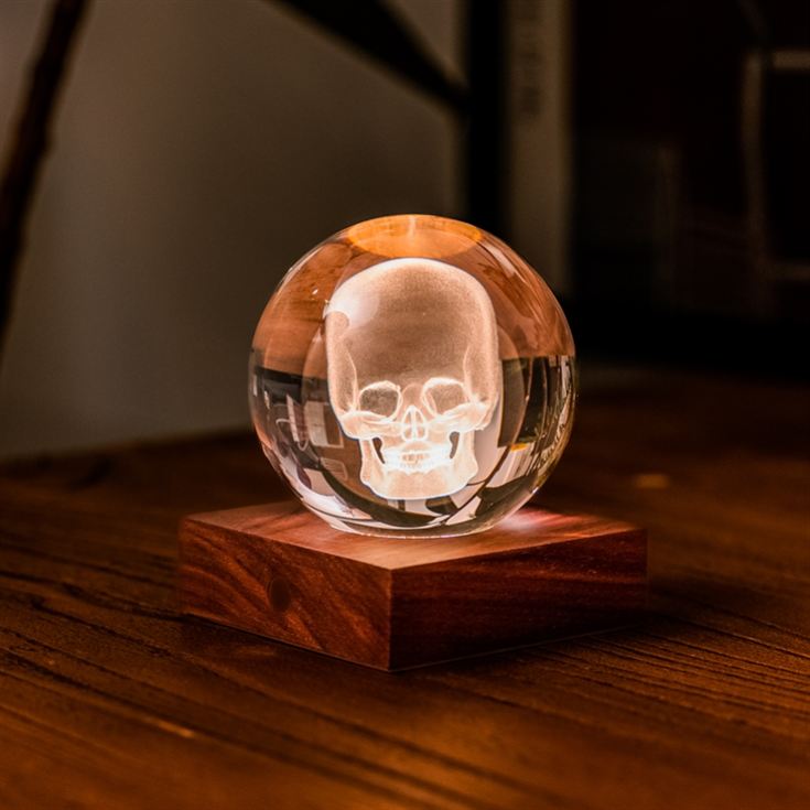 Skull Amber Crystal Light product image