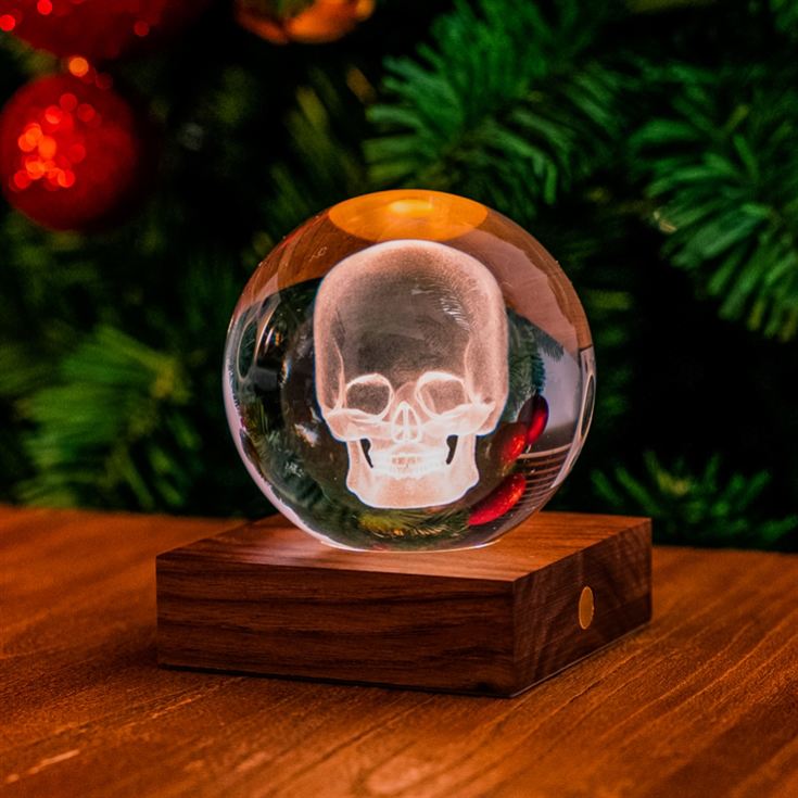 Skull Amber Crystal Light product image