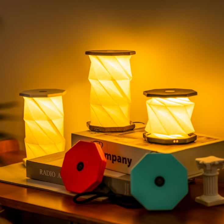Gingko Mini Twist Hexagon Lights product image
