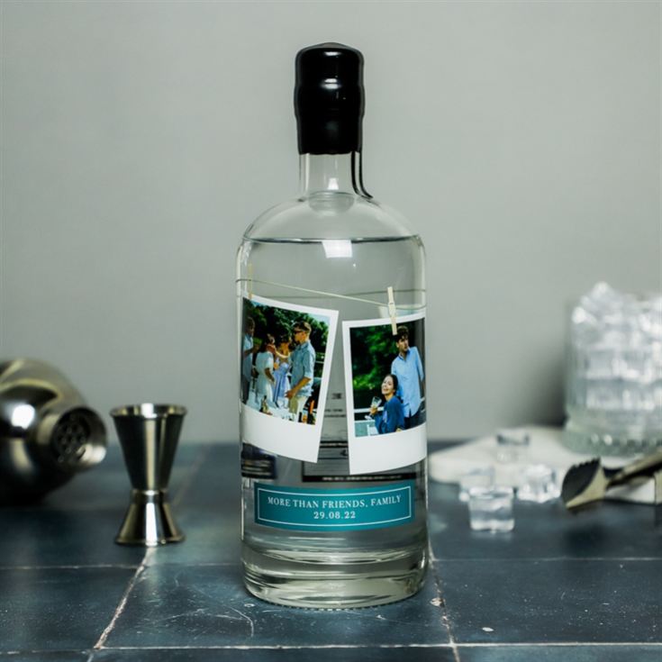Personalised Photo Snapshot 75cl Vodka Bottle product image