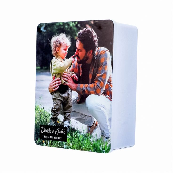 Personalised Photo Memory Tin product image