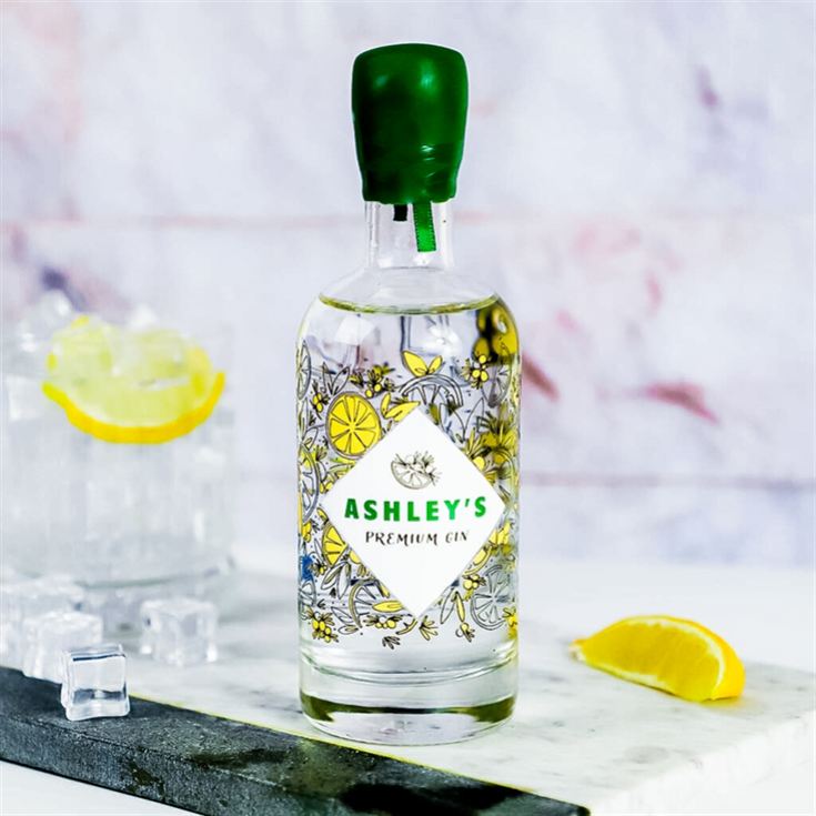 Personalised Botanical Line 75cl Vodka Bottle product image