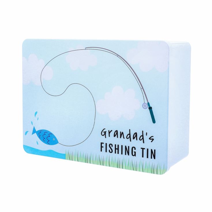 Personalised Cartoon Fishing Tin product image