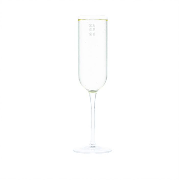 Personalised Special Date Crystal Champagne Flute Set Of Two product image