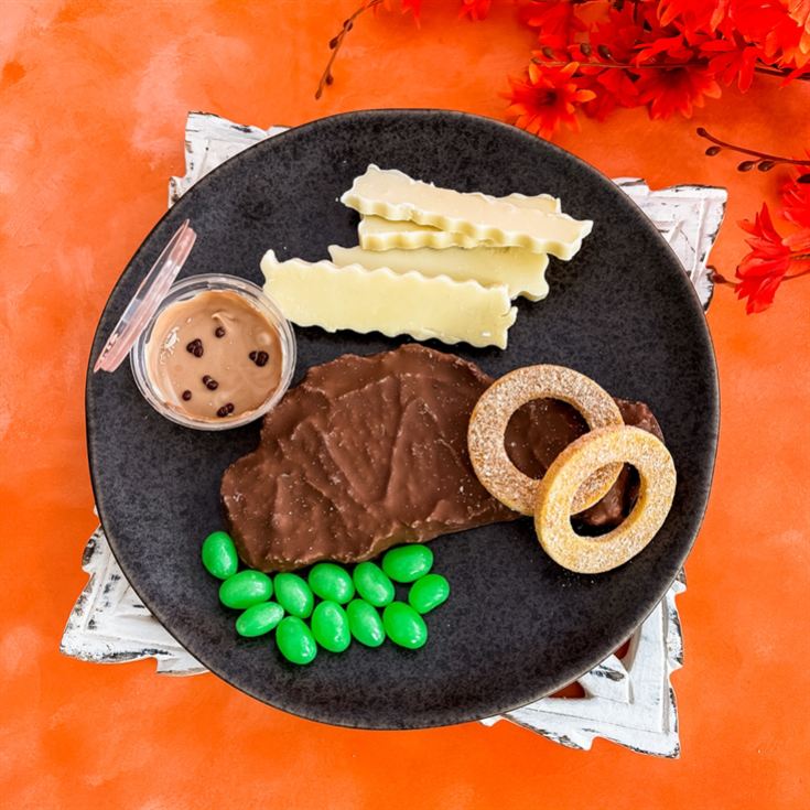 All Chocolate Steak & Chips Dinner product image