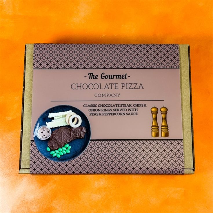 All Chocolate Steak & Chips Dinner product image