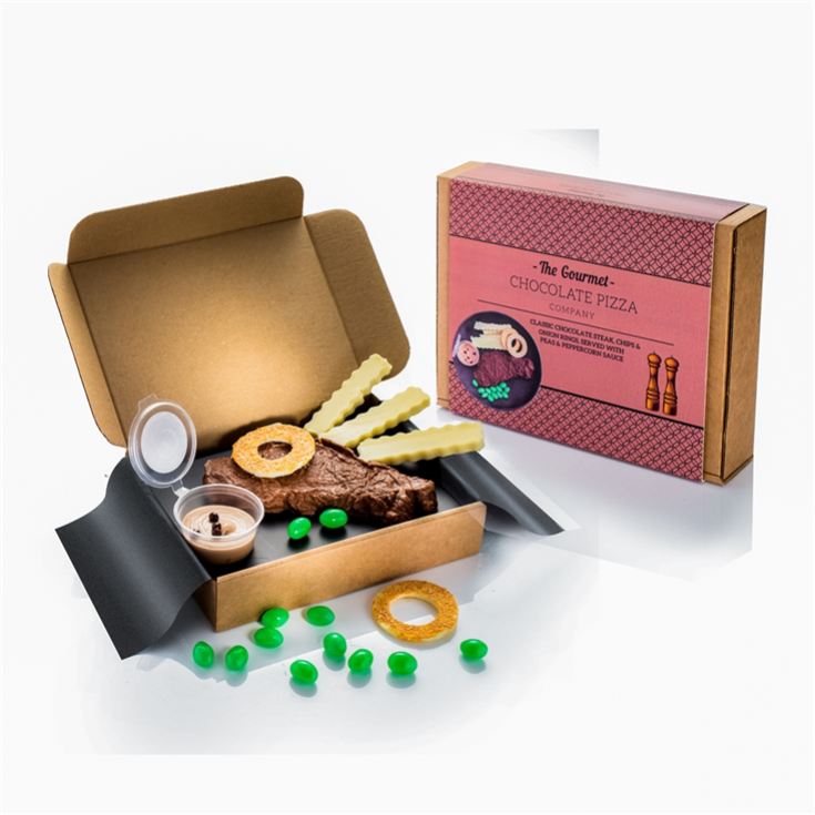 All Chocolate Steak & Chips Dinner product image